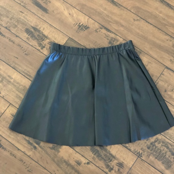 Dresses & Skirts - Vegan leather mini skirt